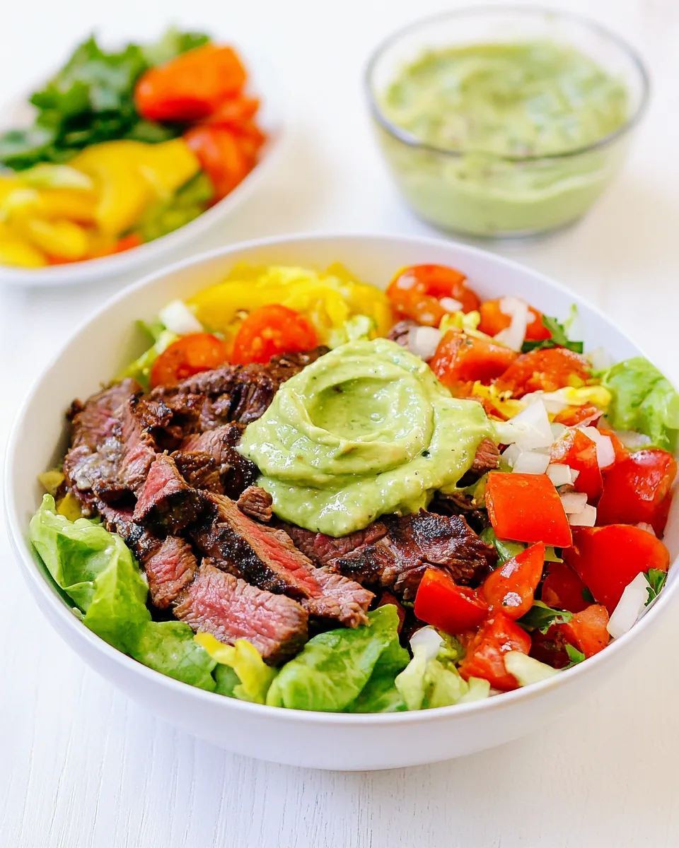 Steak Fajita Salad