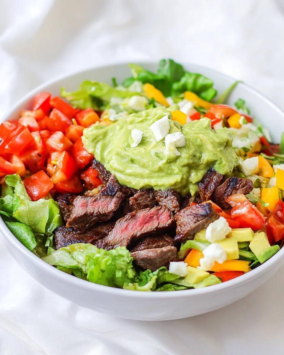 Steak Fajita Salad