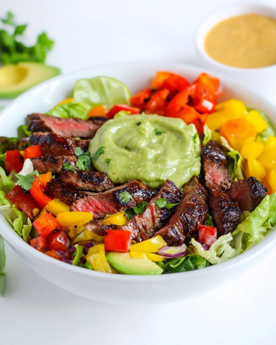 Steak Fajita Salad