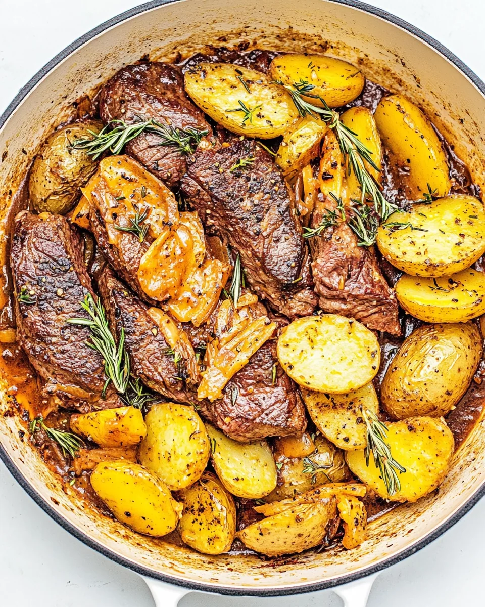Steak and Potatoes Skillet