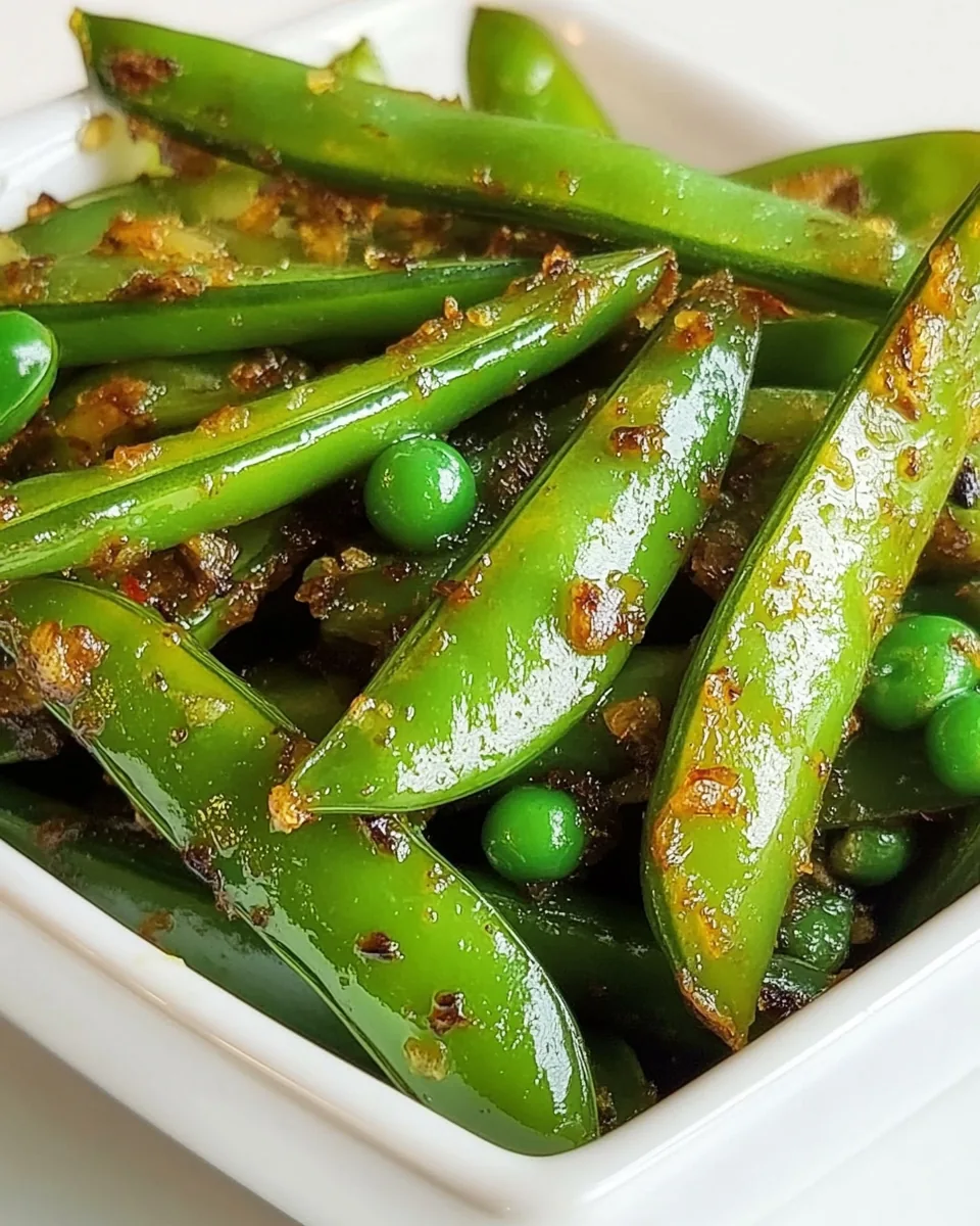 Stir Fried Snap Peas