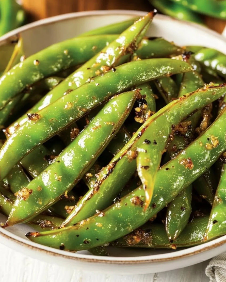 Stir Fried Snap Peas