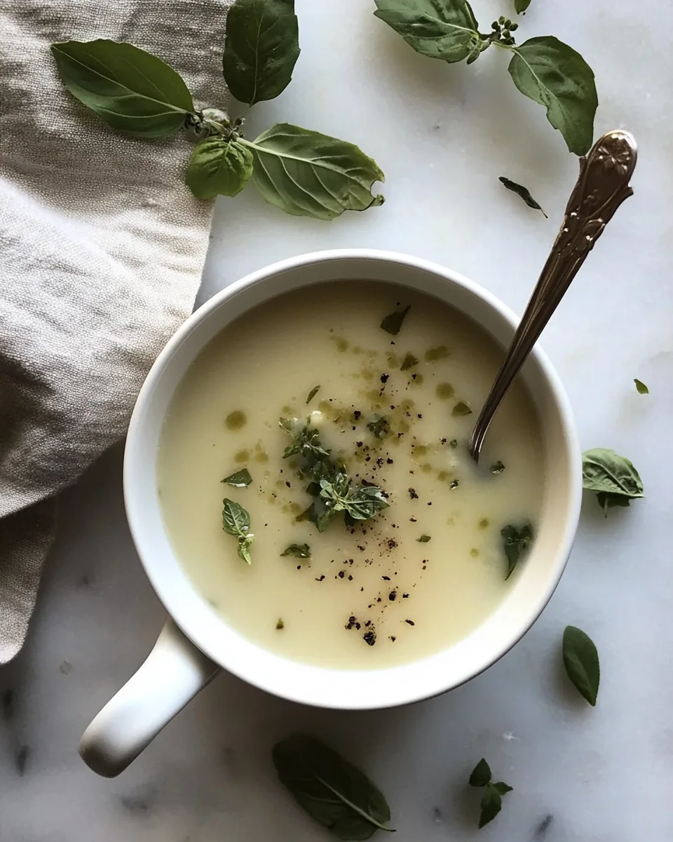 Stracciatella Soup