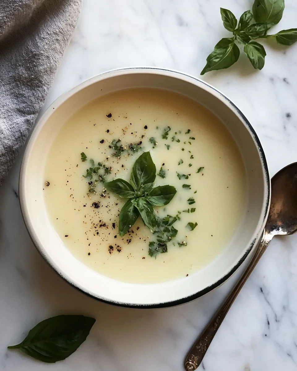 Stracciatella Soup