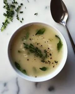 Stracciatella Soup