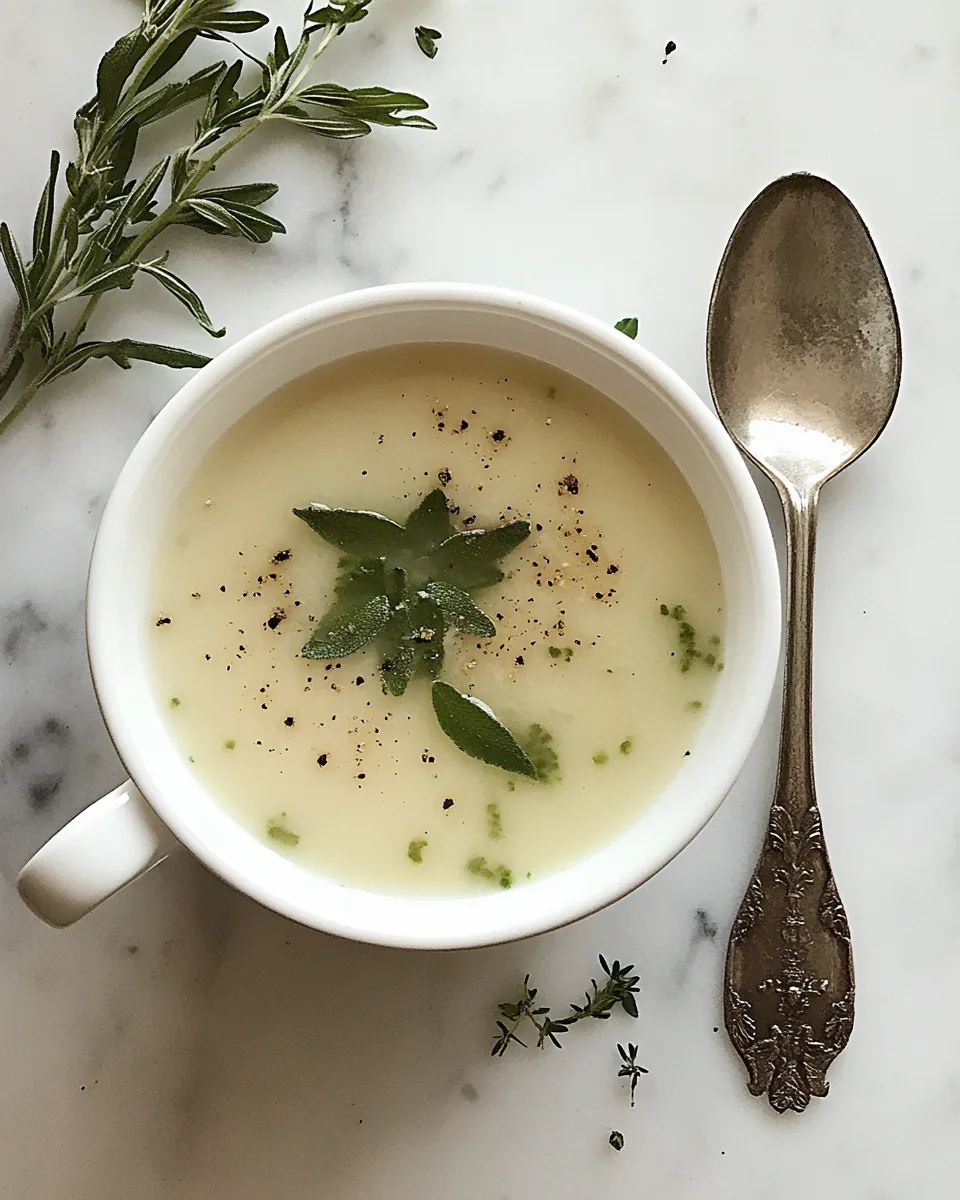 Stracciatella Soup