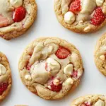 Strawberries and Cream Cookies