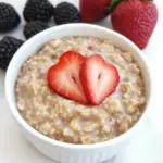 Strawberries and Cream Oatmeal