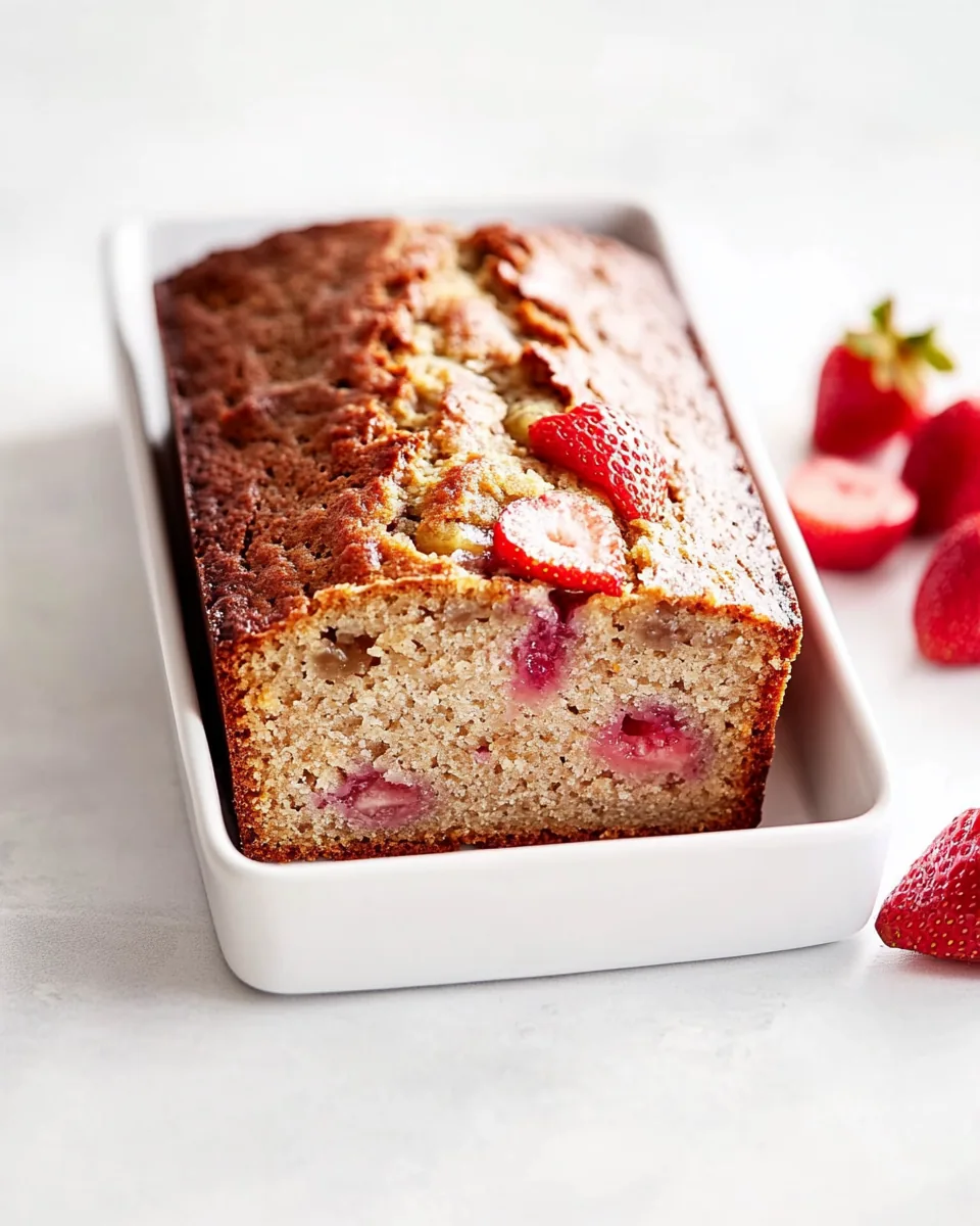 Strawberry Banana Bread