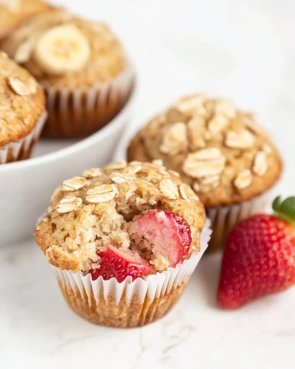 Strawberry Banana Muffins