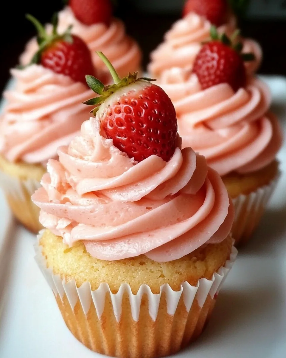 Strawberry Cupcakes