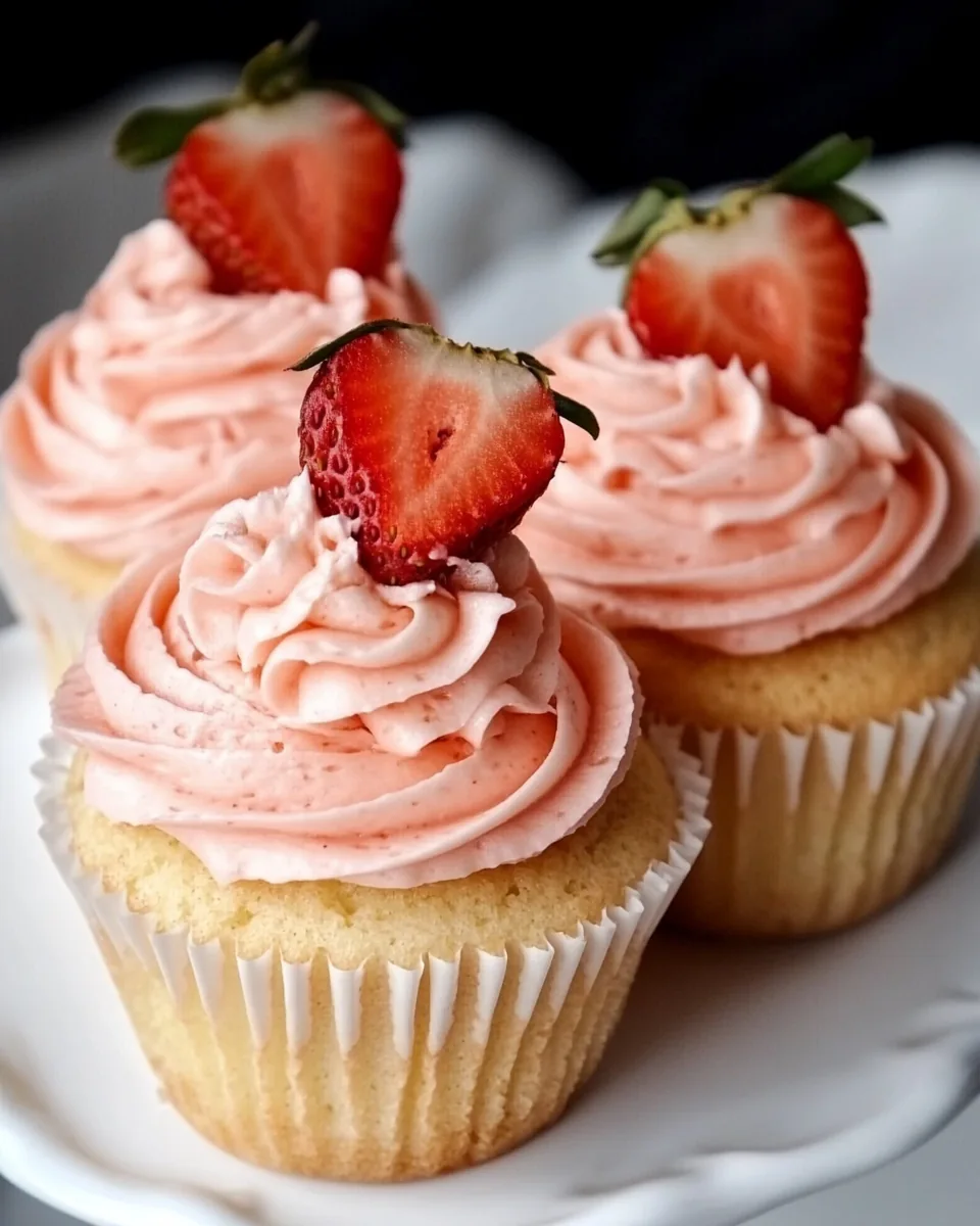 Strawberry Cupcakes