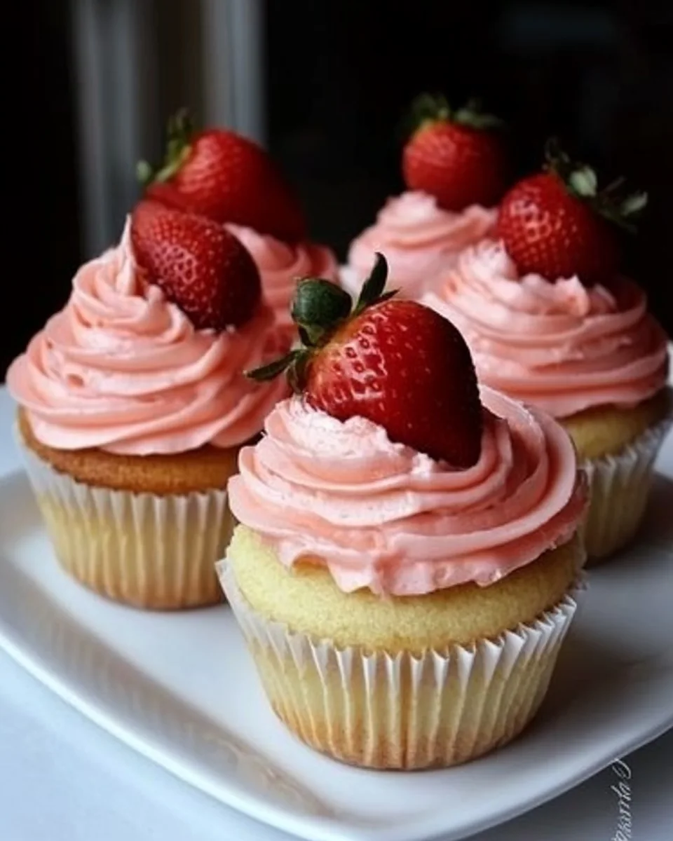 Strawberry Cupcakes