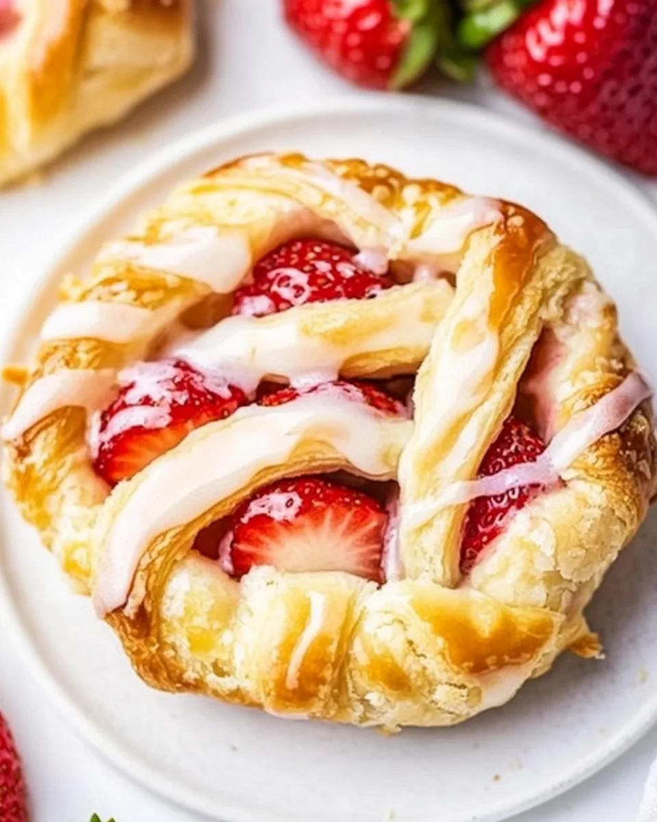 Strawberry Danish