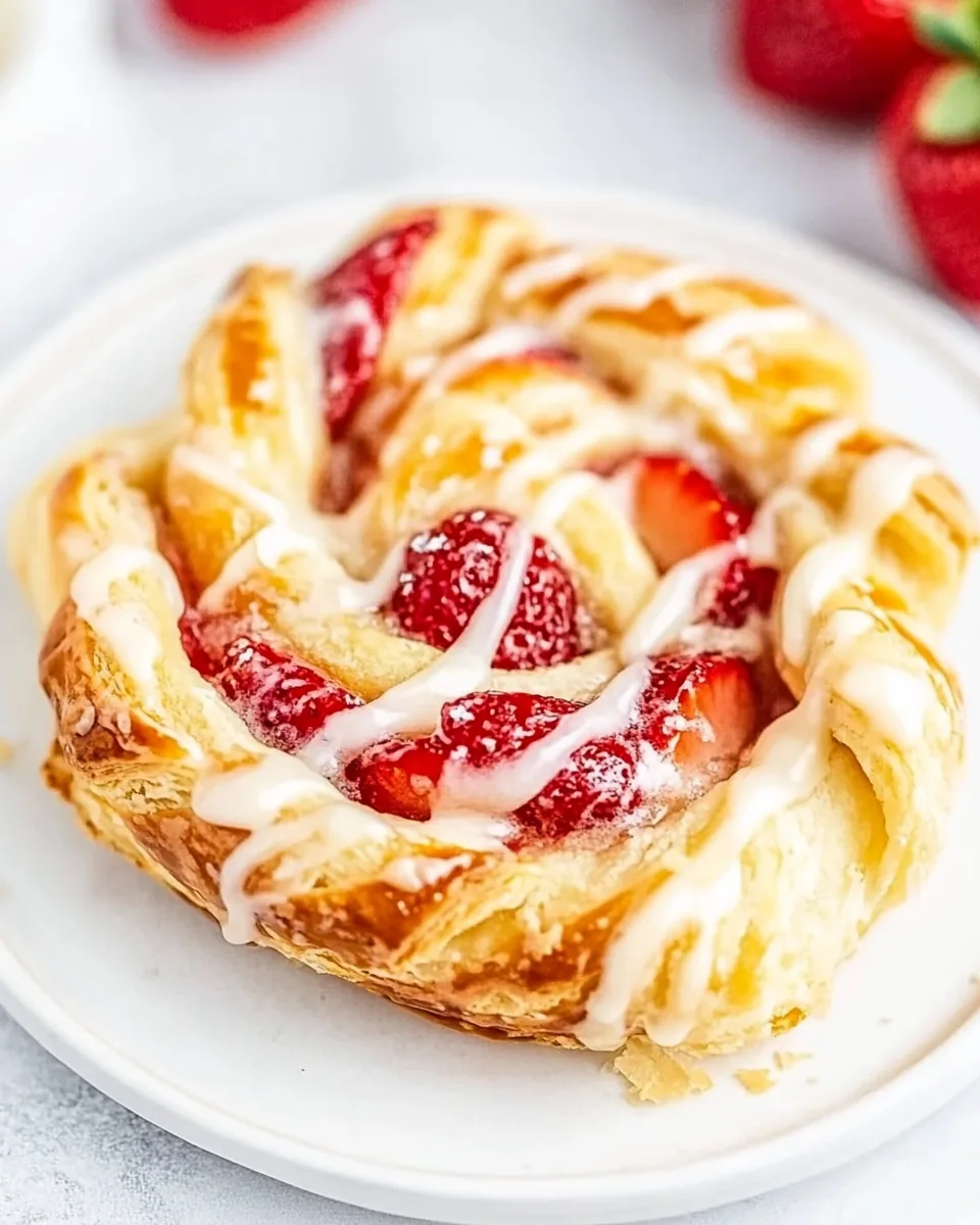 Strawberry Danish