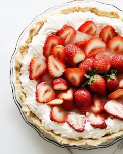 Strawberry Jello Pie