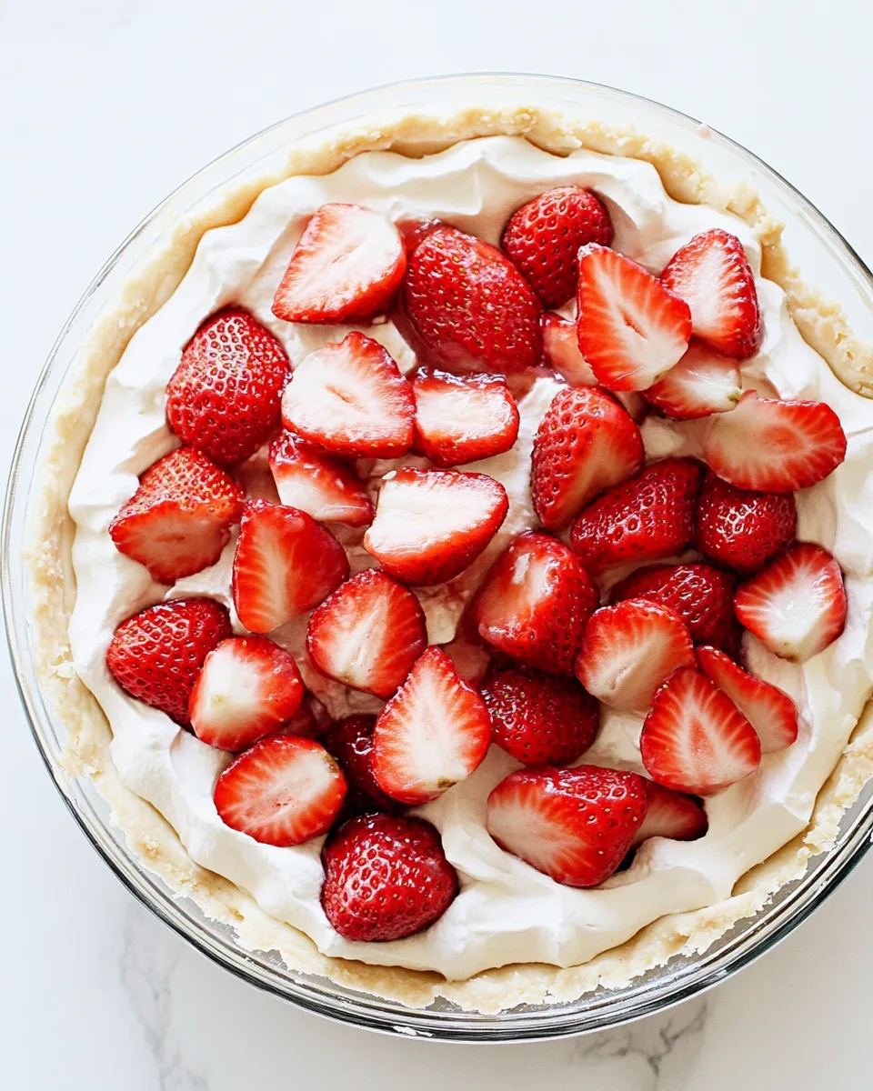 Strawberry Jello Pie