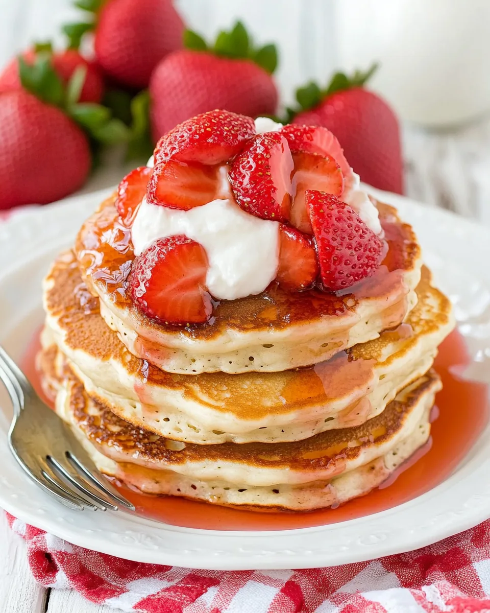 Strawberry Pancakes
