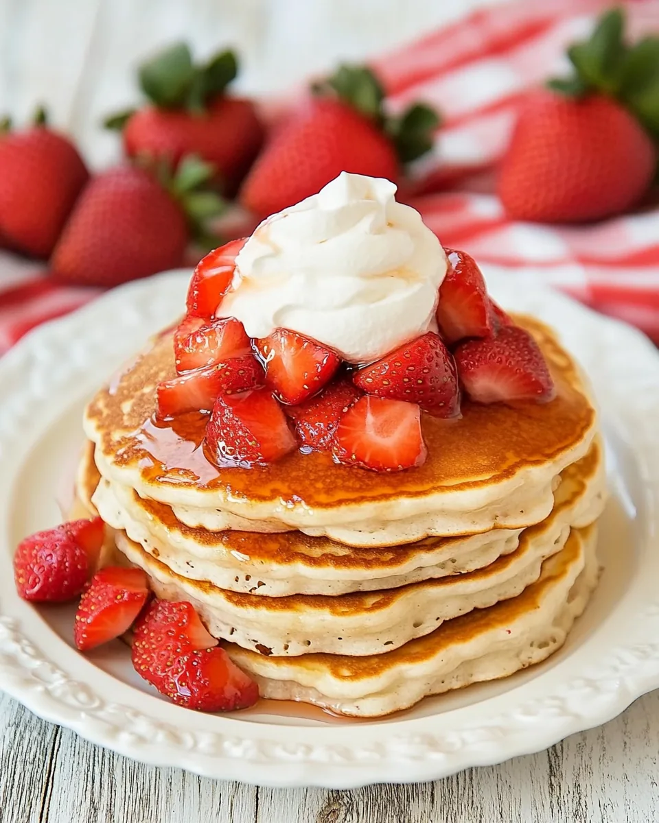 Strawberry Pancakes