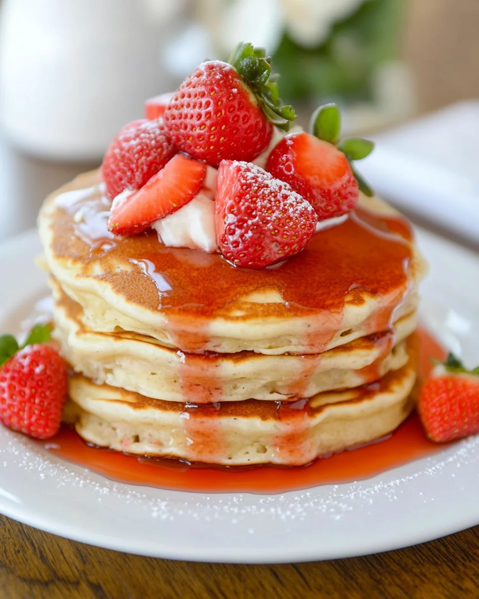 Strawberry Pancakes