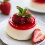 Strawberry Panna Cotta