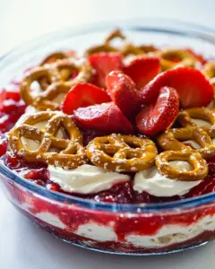 Strawberry Pretzel Salad
