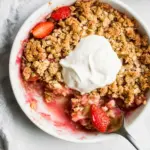 Strawberry Rhubarb Crisp