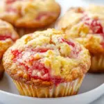 Strawberry Rhubarb Muffins