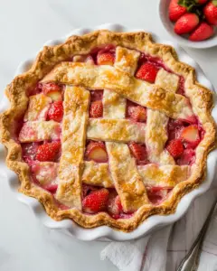 Strawberry Rhubarb Pie