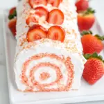 Strawberry Roll Cake