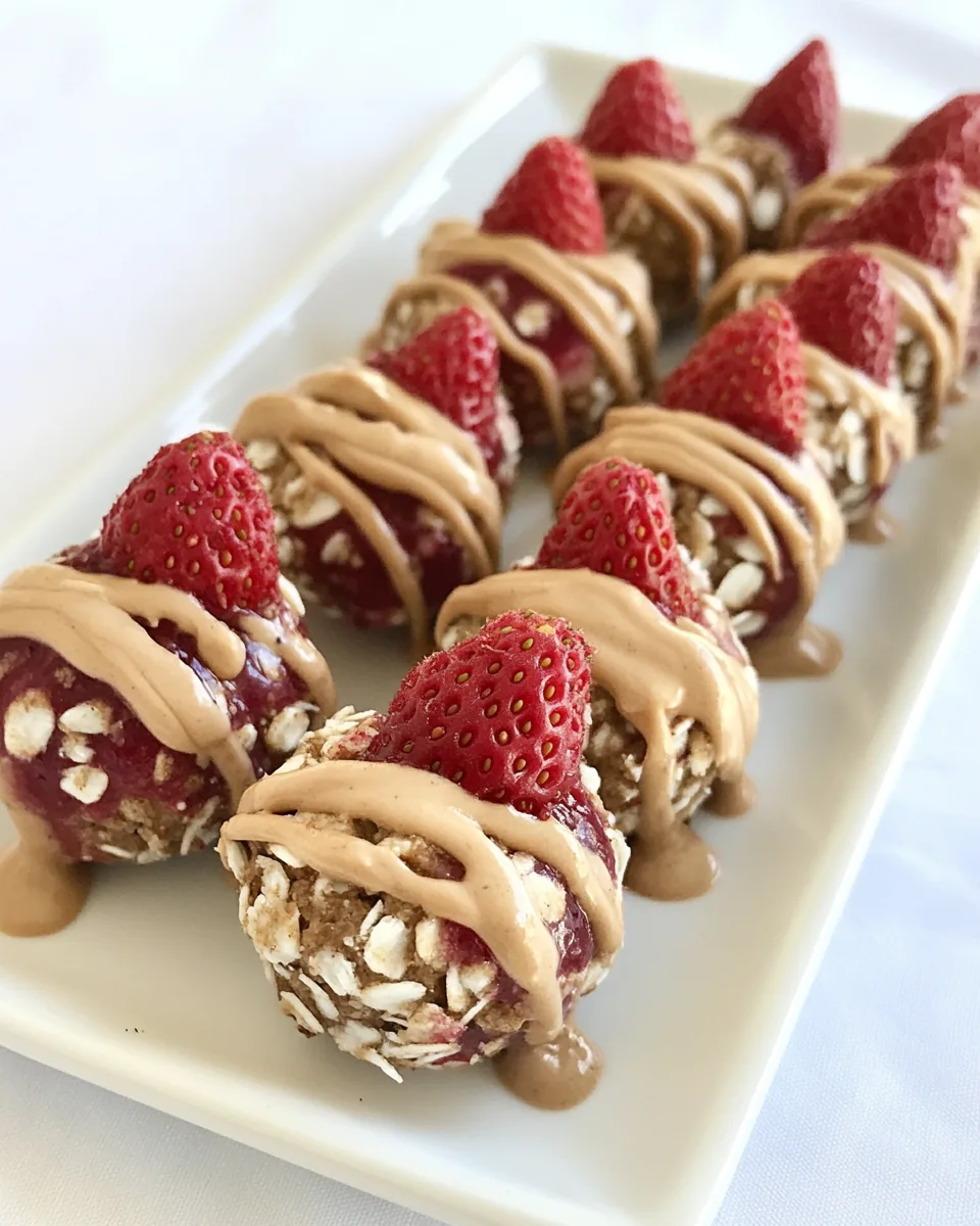 Strawberry SunButter Bites