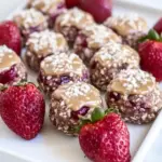 Strawberry SunButter Bites