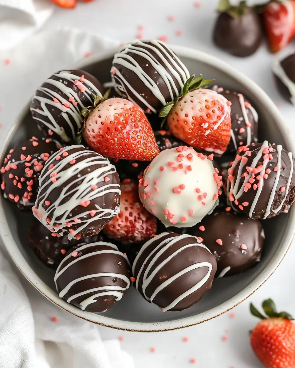 Strawberry Truffles