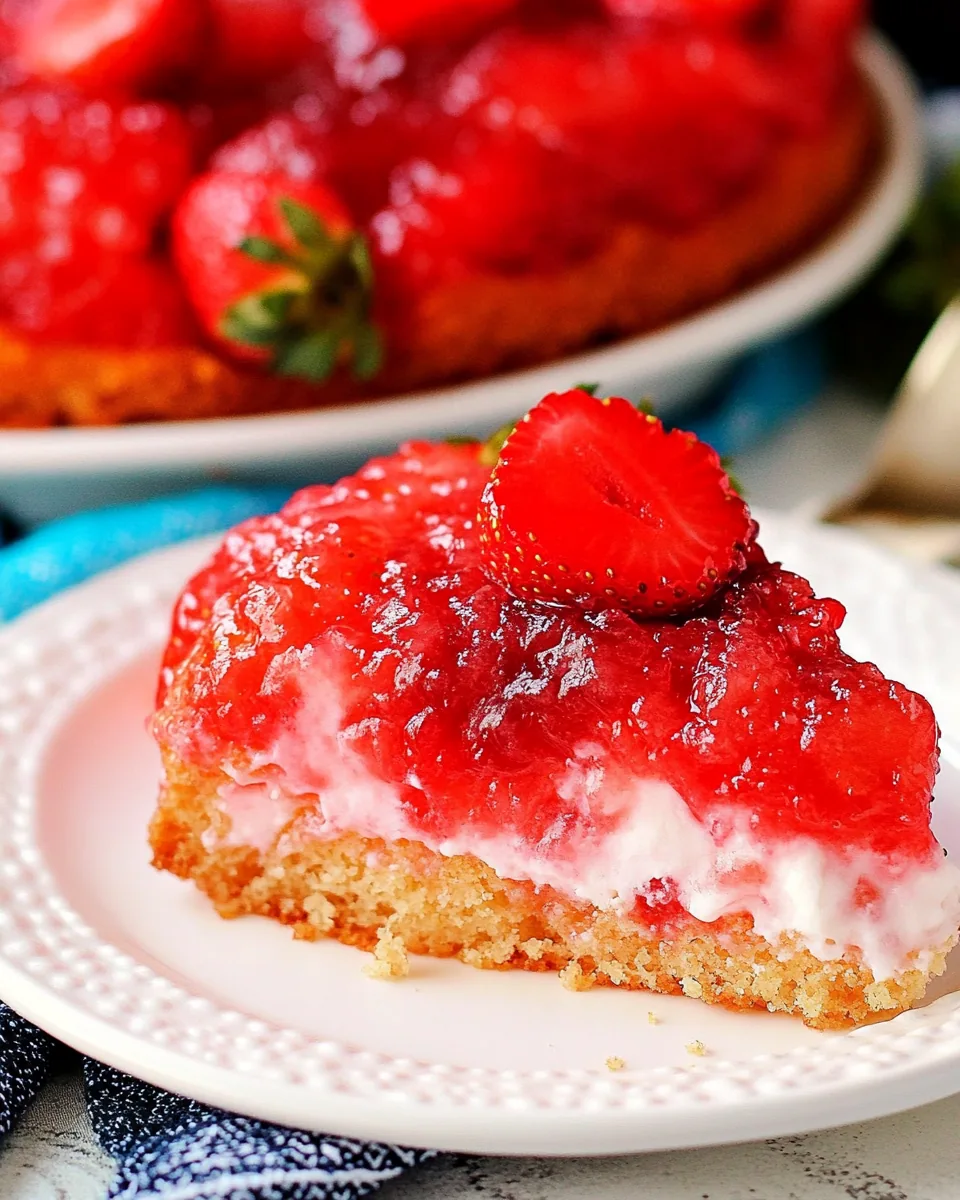 Strawberry Upside Down Cake