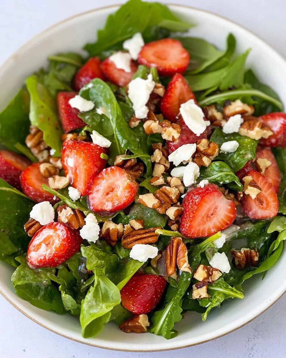 Strawberry Walnut Salad
