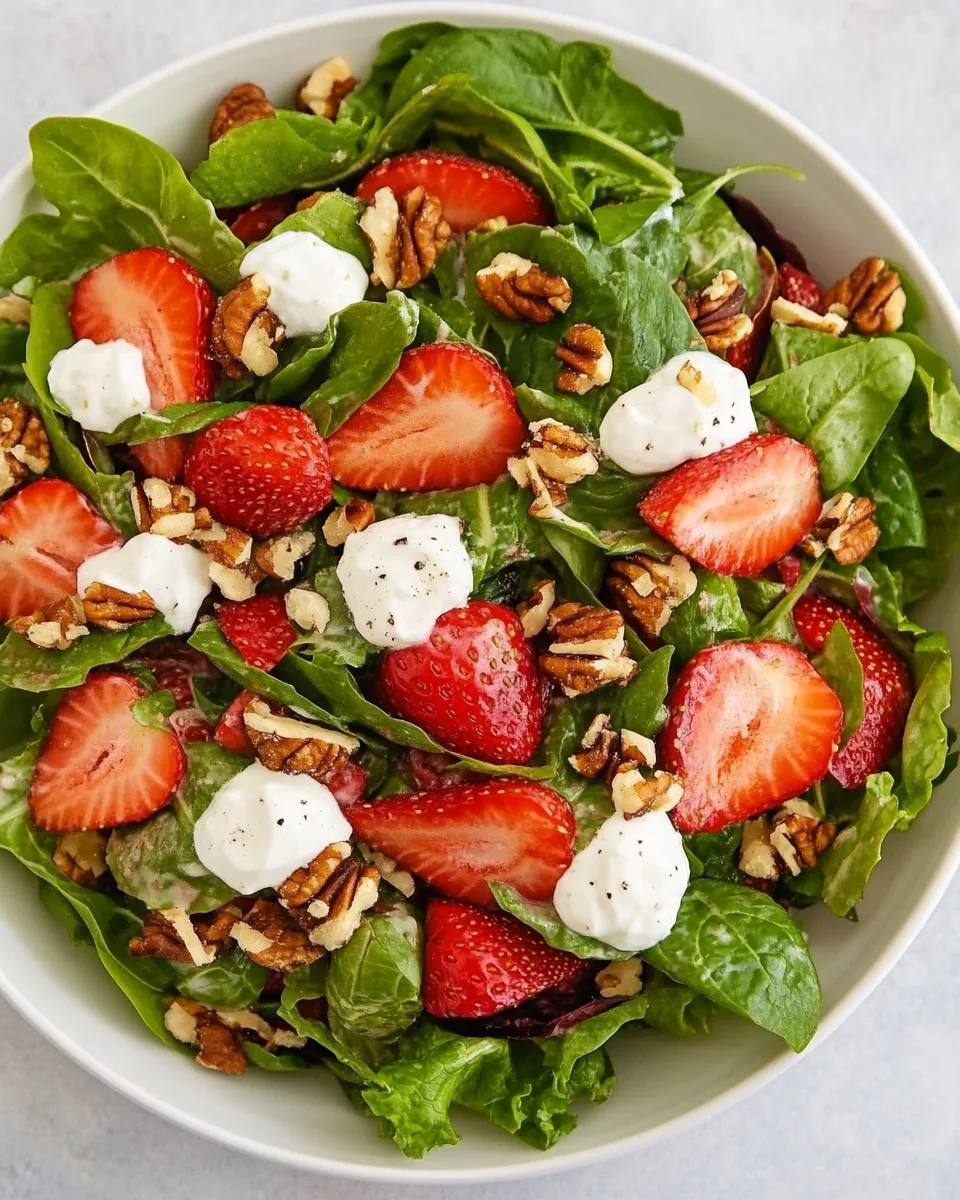 Strawberry Walnut Salad