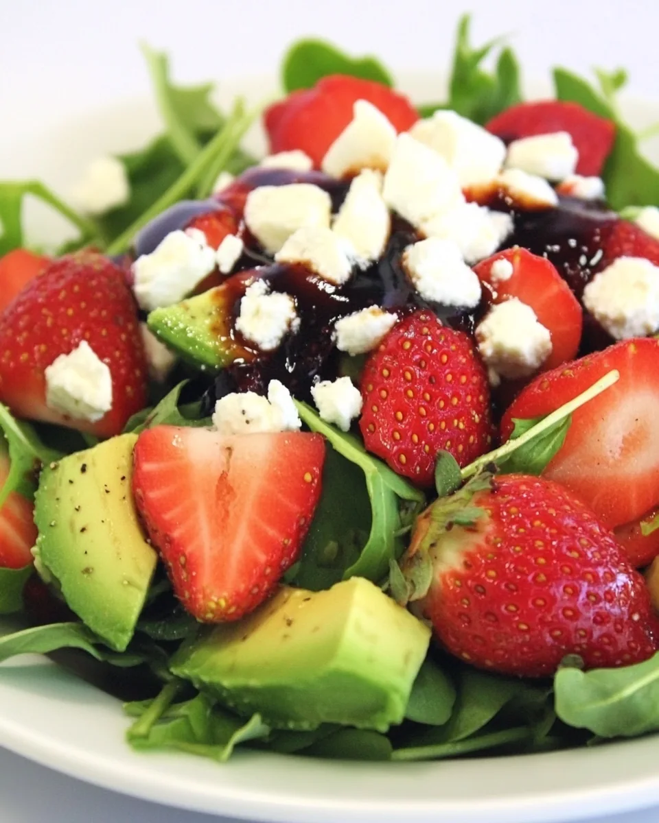 Strawberry and Avocado Salad