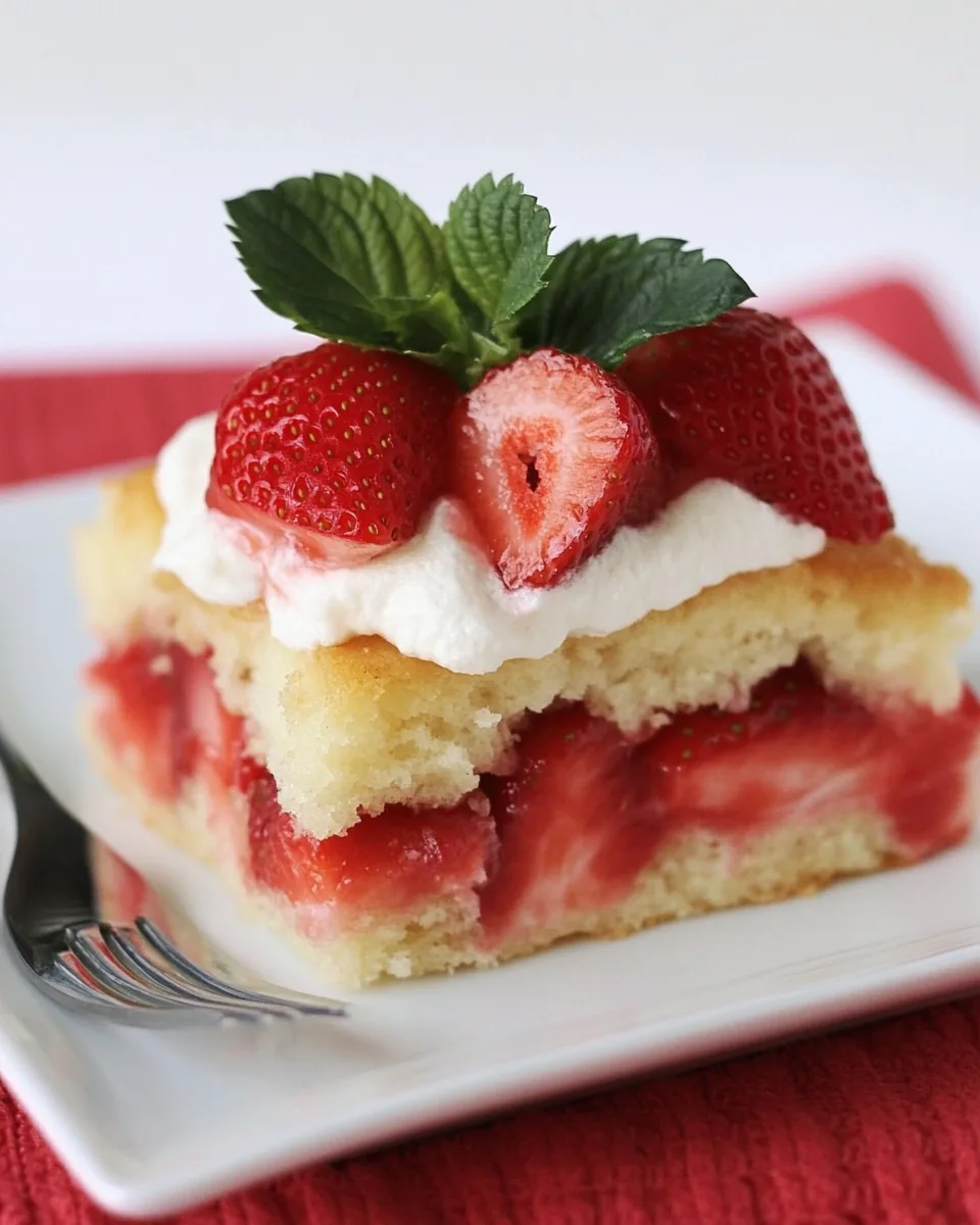 Strawberry Brown Butter Shortcake
