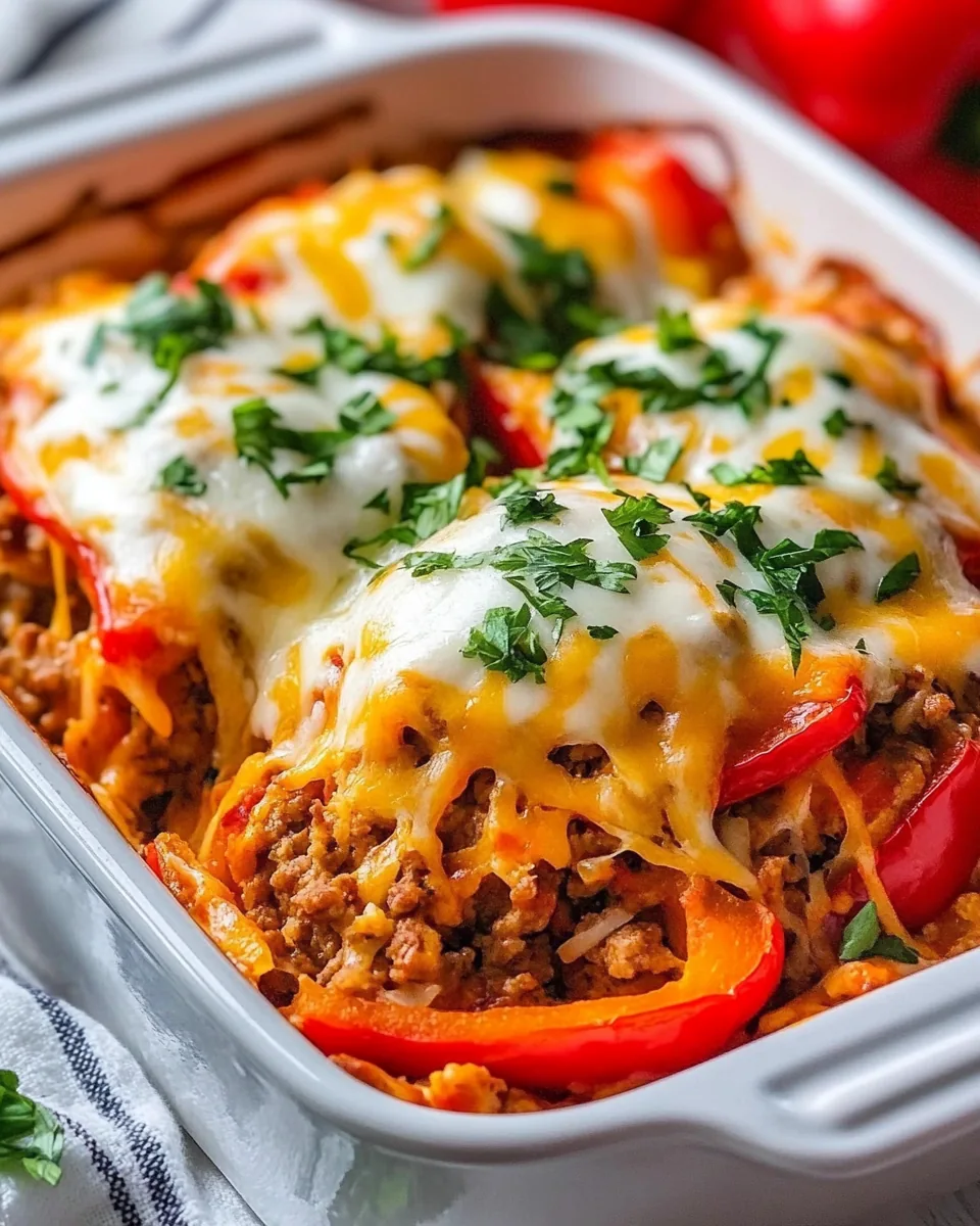 Stuffed Pepper Casserole