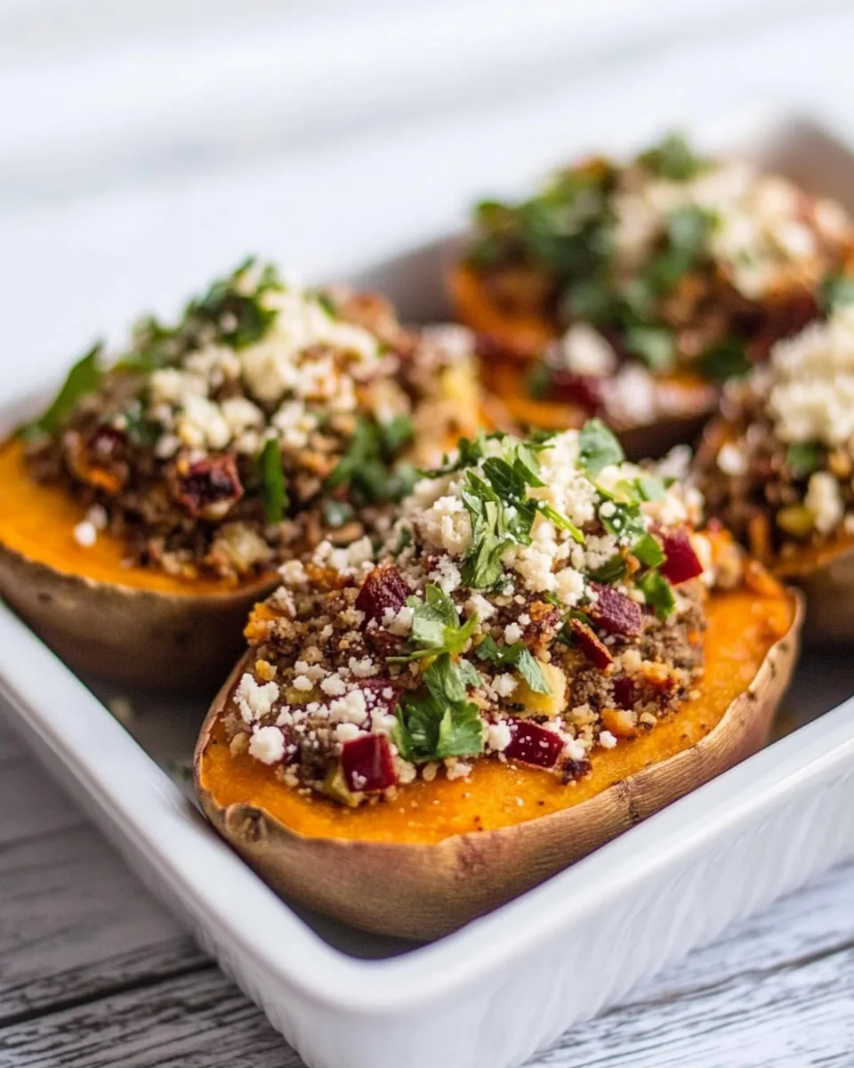 Stuffed Sweet Potatoes