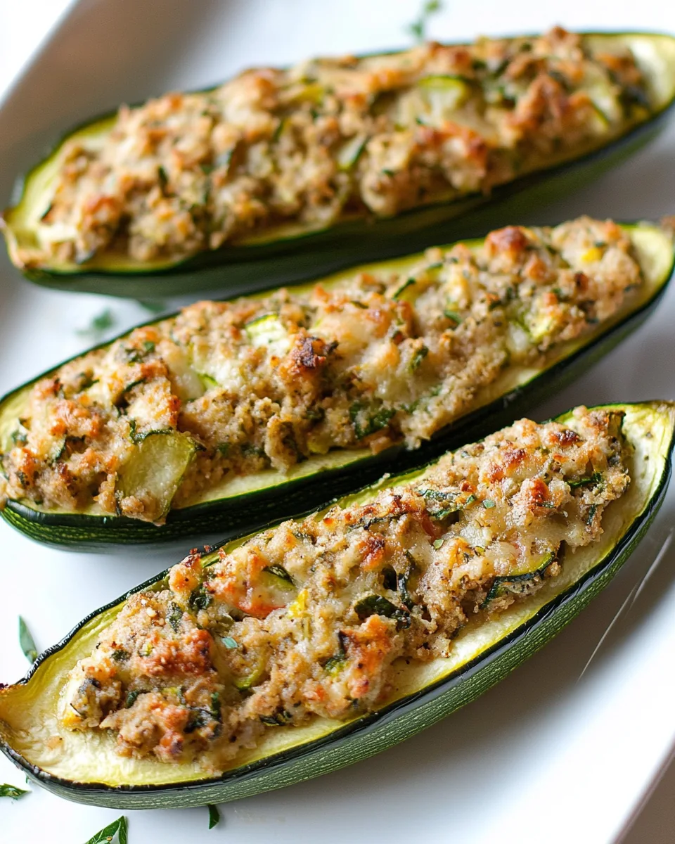 Stuffed Zucchinis