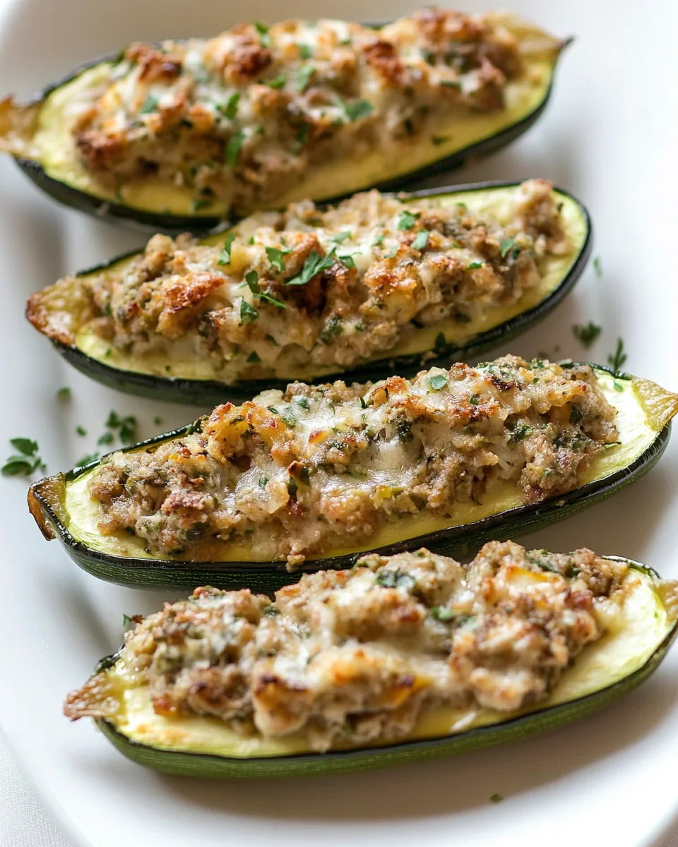 Stuffed Zucchinis