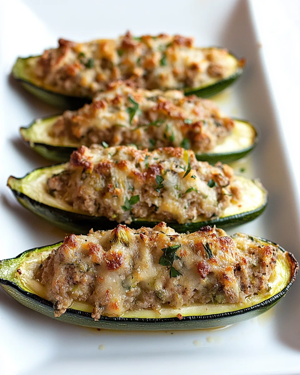 Stuffed Zucchinis