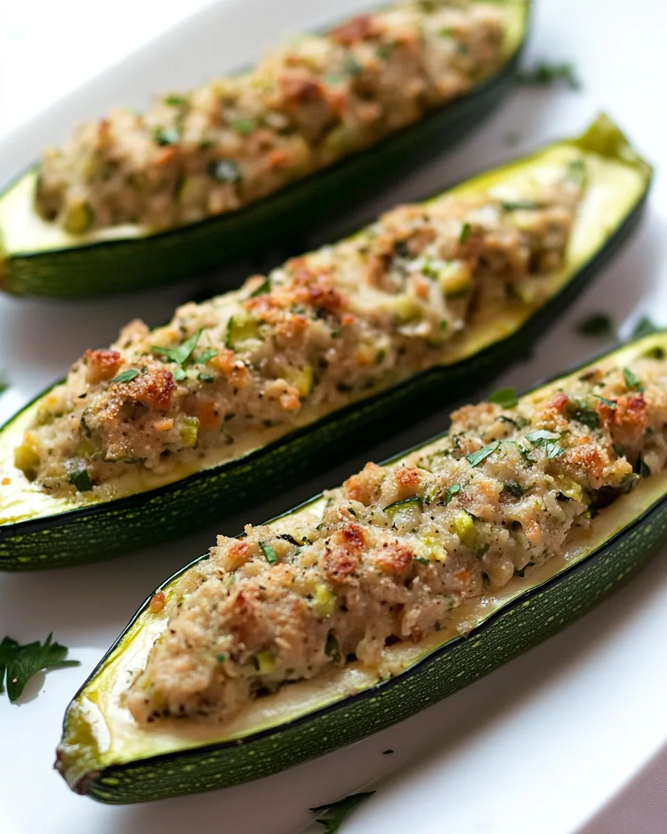 Stuffed Zucchinis