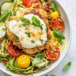 Summer Chicken Parmesan with Zoodles