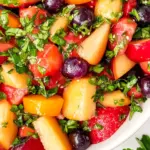 Summer Fruit Salad with Herb Dressing