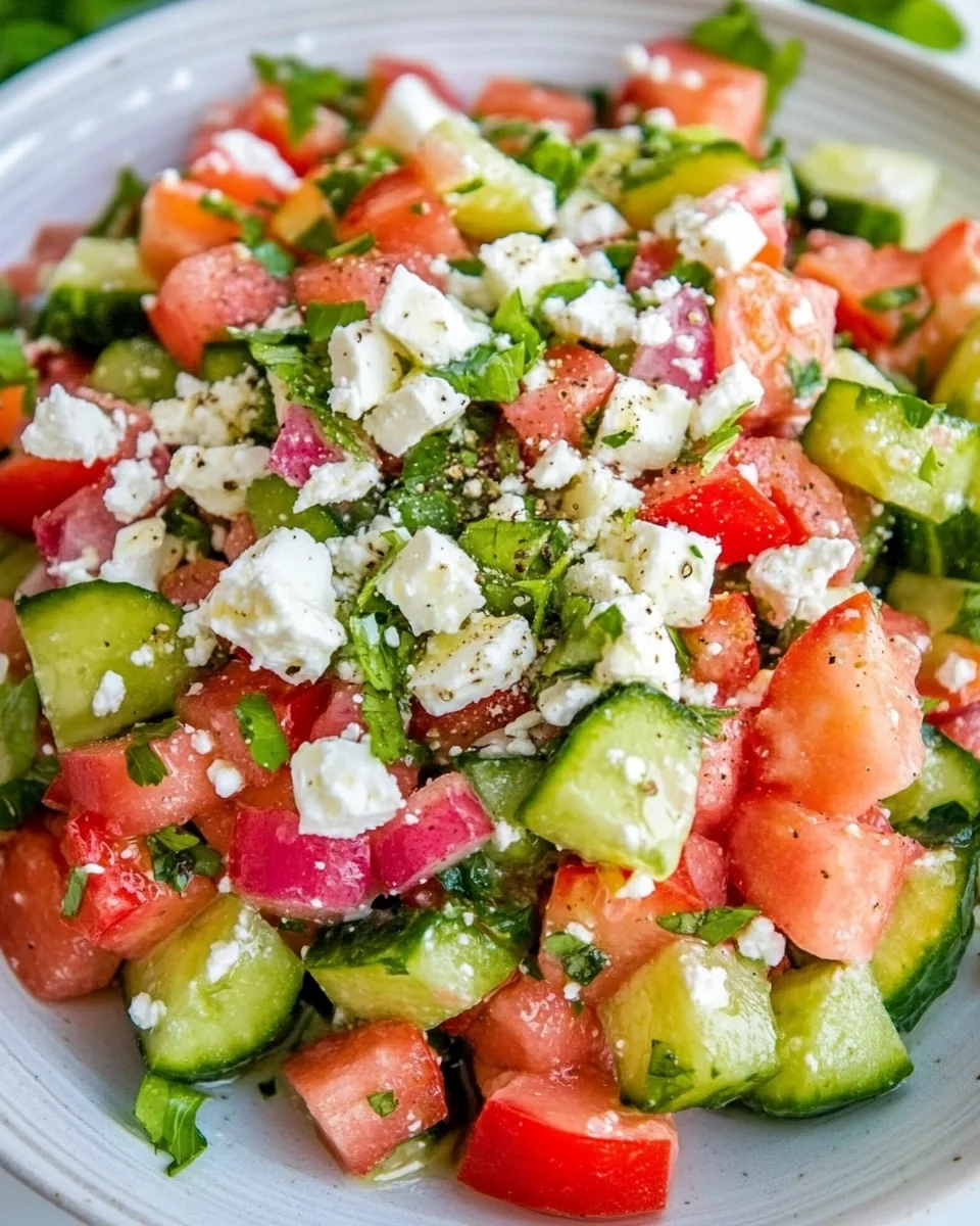 Summer Salad with Feta