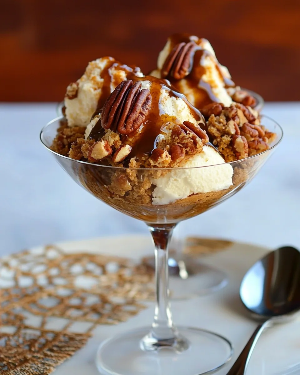 Pecan Pie Sundaes