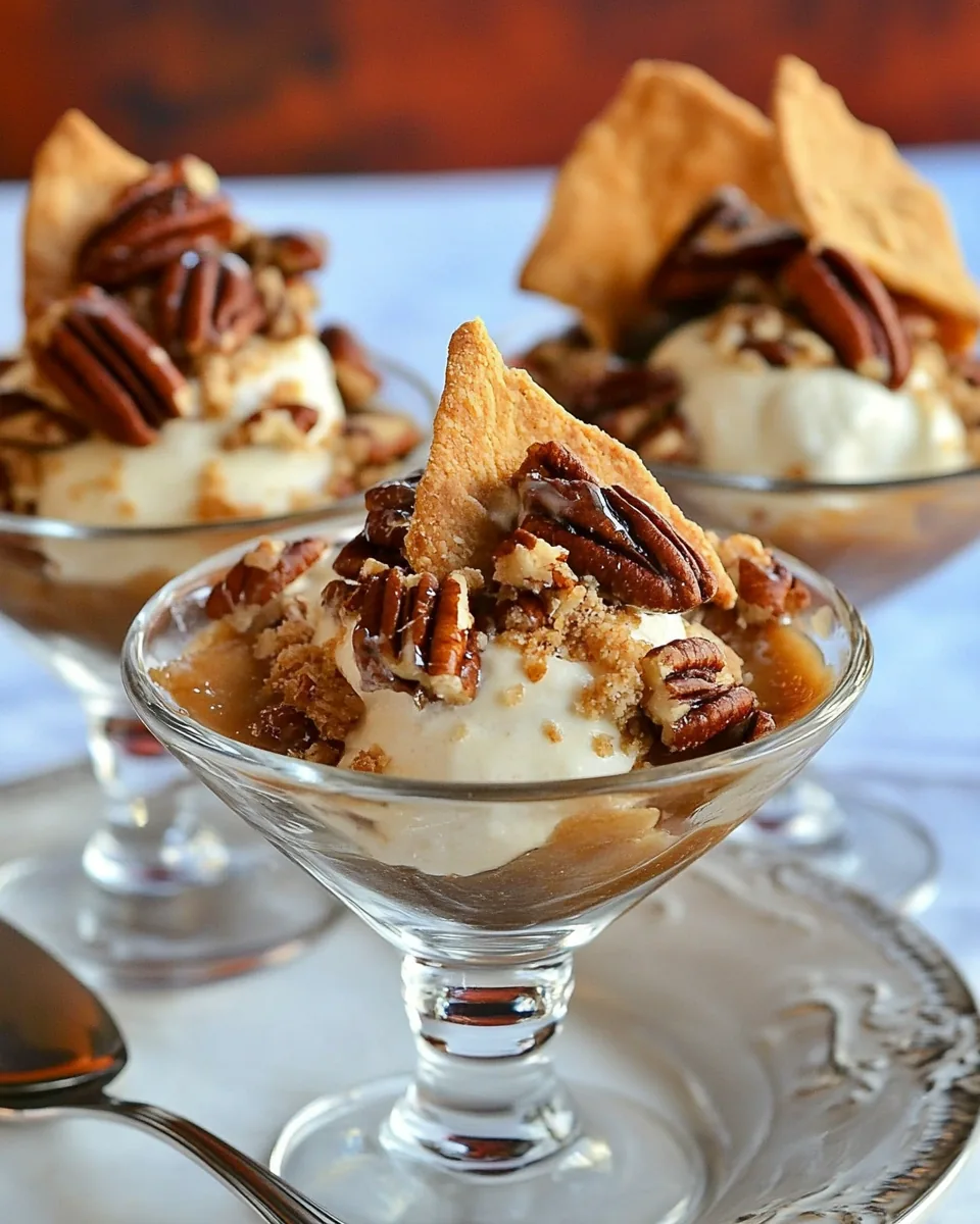 Pecan Pie Sundaes