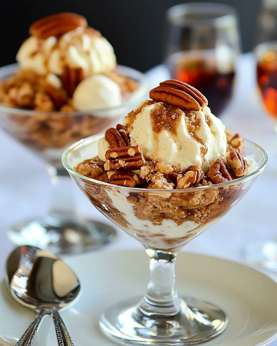 Pecan Pie Sundaes